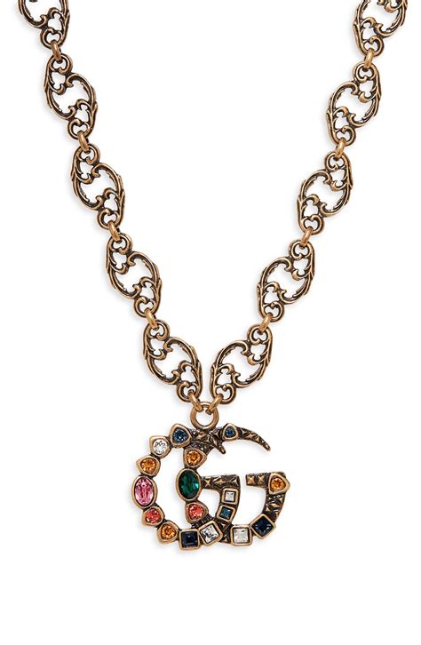 gucci body chain|Gucci chain necklaces for women.